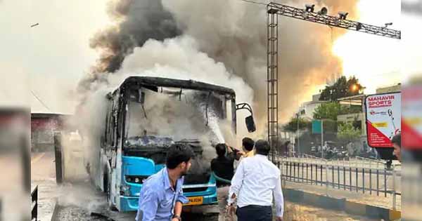 Massive fire broke out in Ibus at Satyasai intersection.