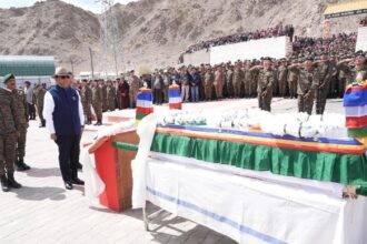A final farewell to the Lion of Ladakh