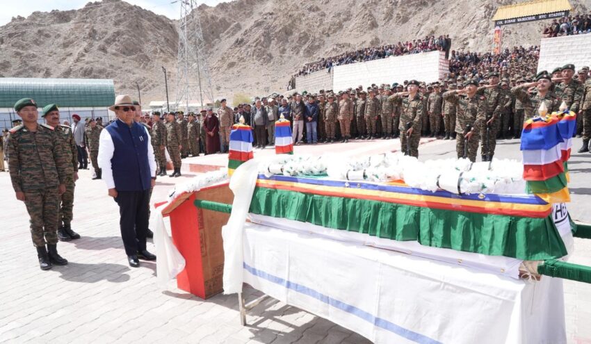 A final farewell to the Lion of Ladakh
