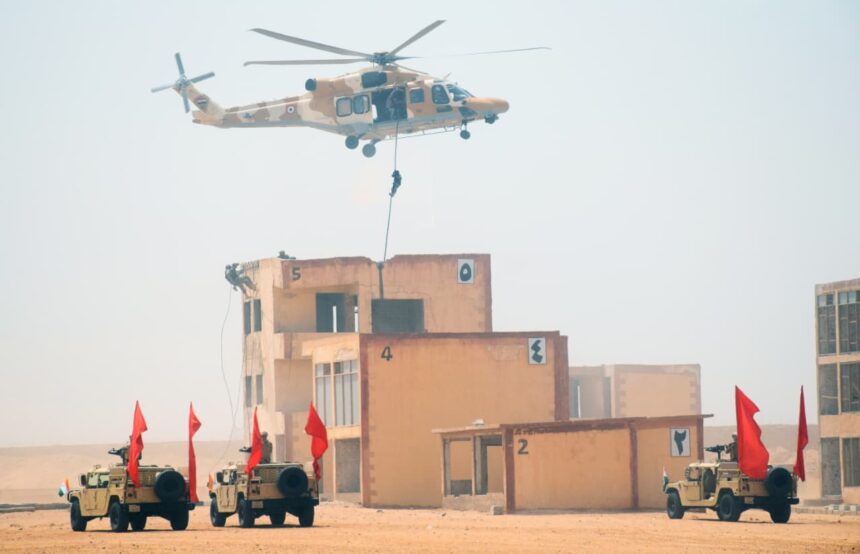 India-Egypt Joint Special Forces Exercise 'Cyclone-4'