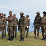 GOC White Knight Corps visits Surankote - reviews counter-terror operations